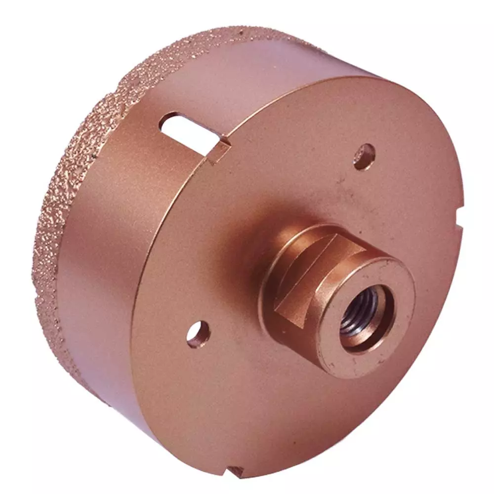 Serra Copo Diamantada 102mm para Esmerilhadeira Cortag