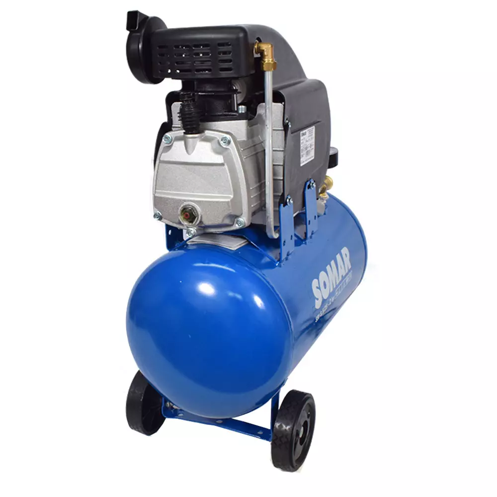 Motocompressor 8,5/25l Com Motor 02Cv 110V Somar