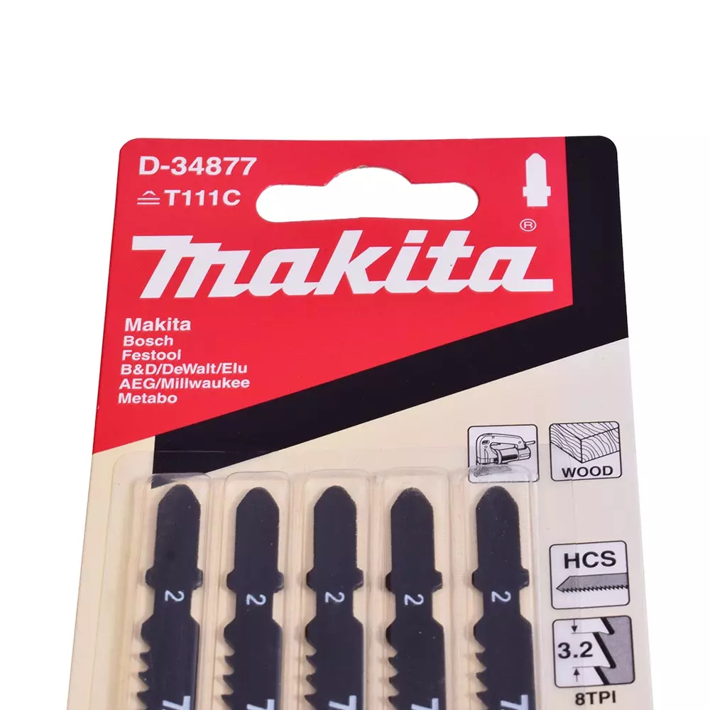 Lâmina de Serra Tico Tico Básica para Madeira D-34877 Makita