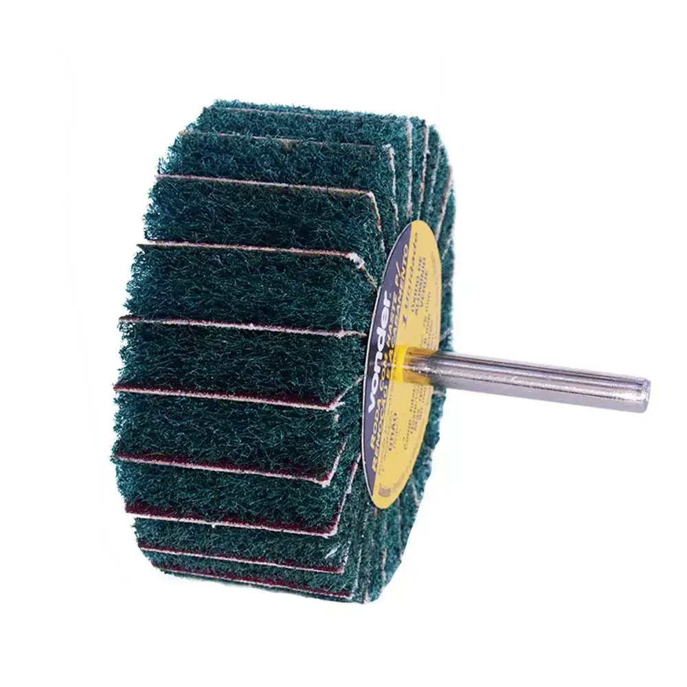 Roda Com Haste para Acabamento 60x30mm Grão 180 Vonder