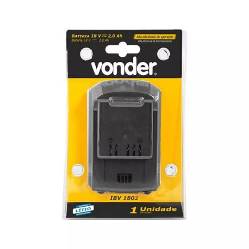 Bateria 18V 2.0Ah IBV1802 Vonder  