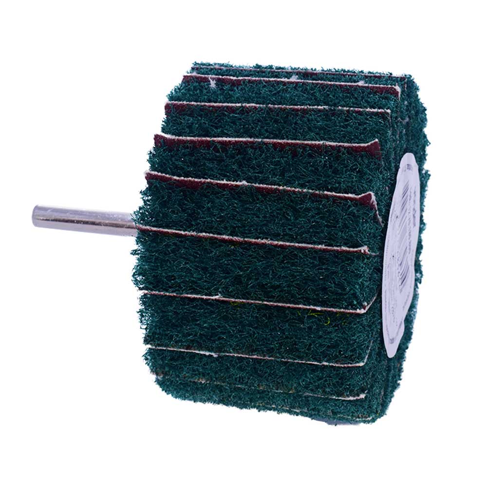 Roda Com Haste para Acabamento 80x50mm Grão 180 Vonder