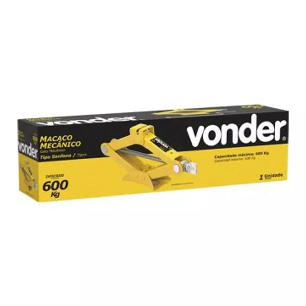 Macaco Tipo Sanfona 600Kg Vonder