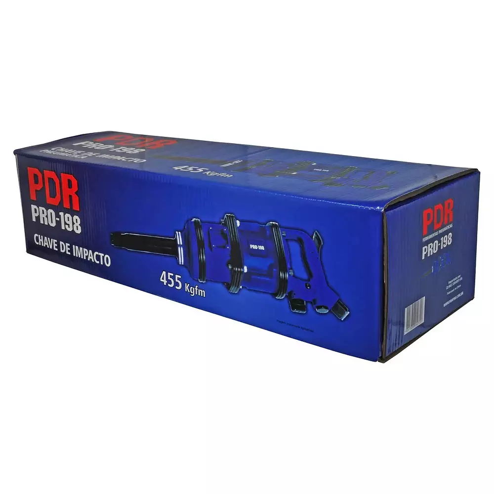 Chave Imp. 1 Pol 455Kgfm Com Maleta PRO-198 PDR