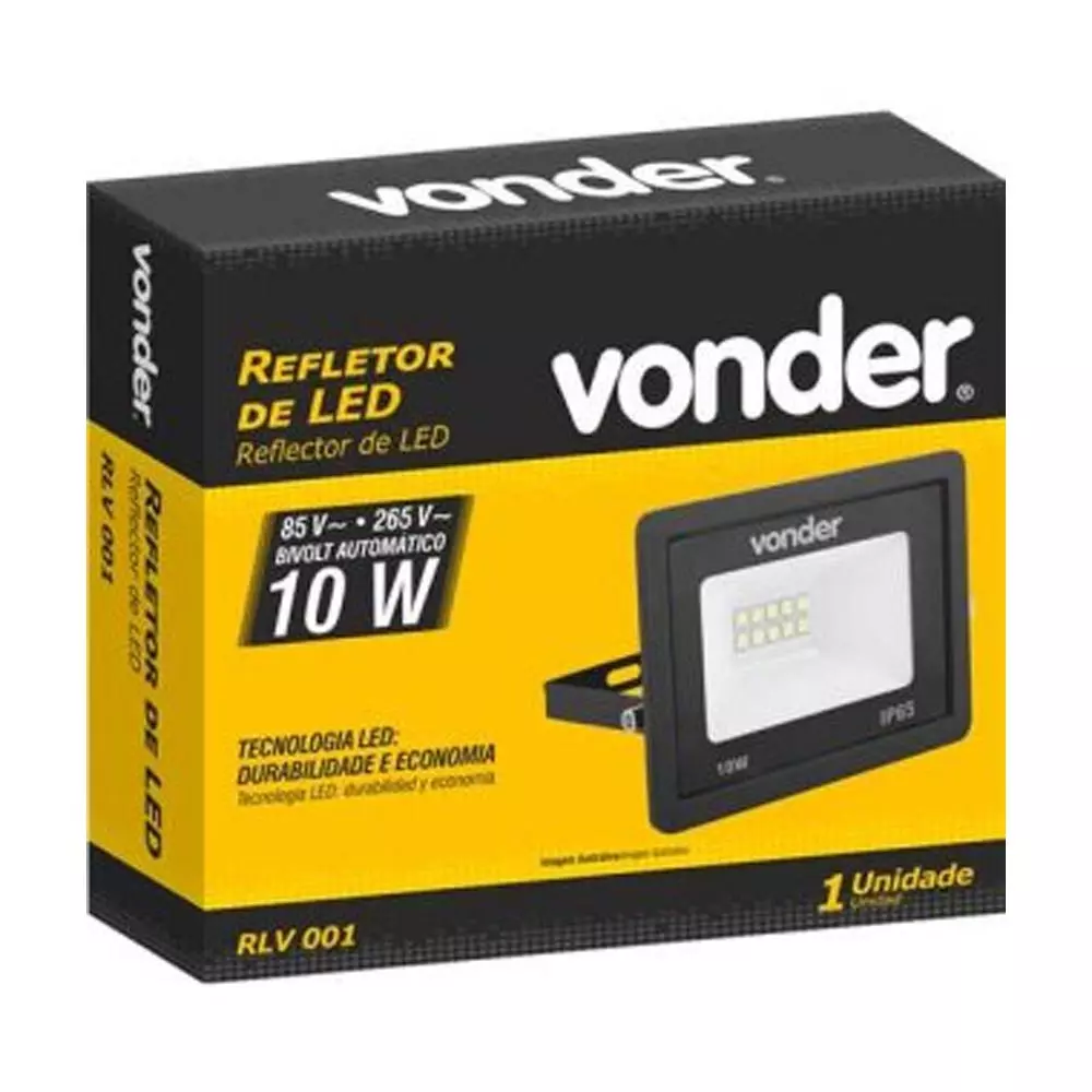 Refletor 10W LED RLV001 Vonder