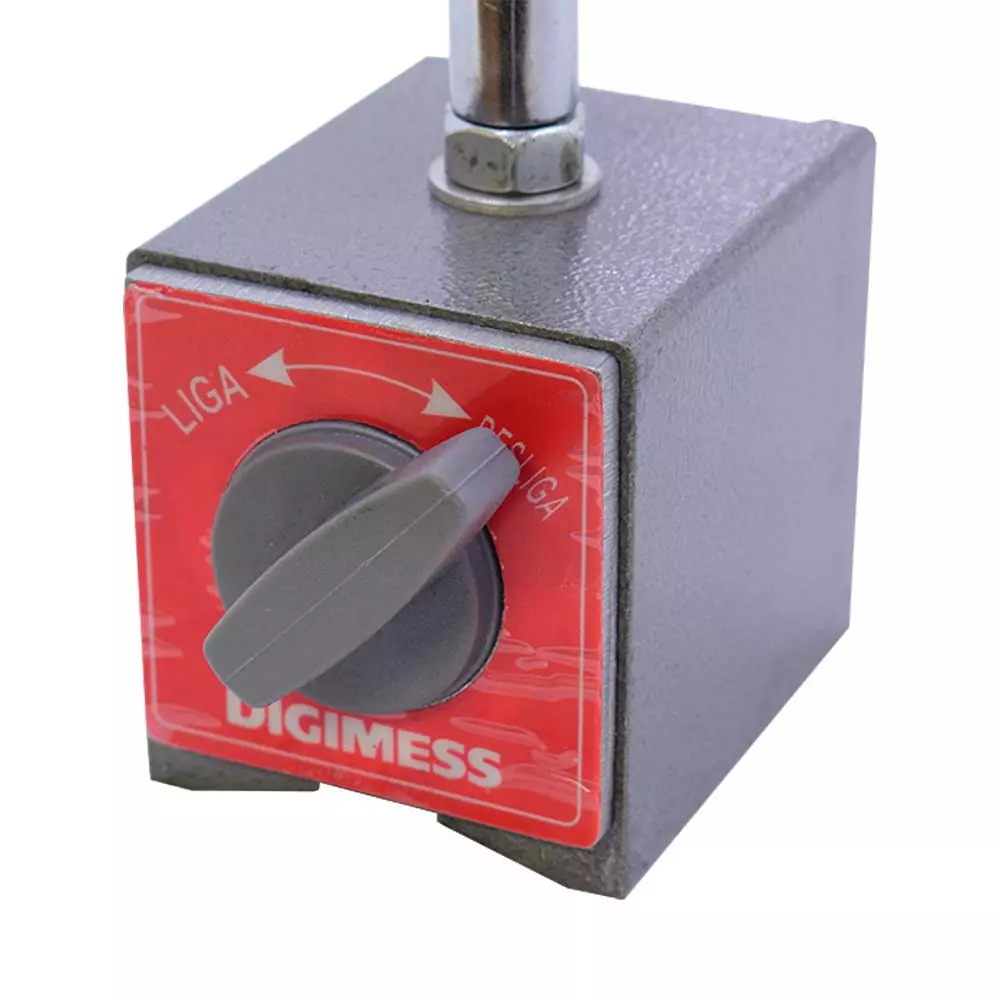 Base Magnética Com Suporte E Ajuste Fino Cx Pape Digimess