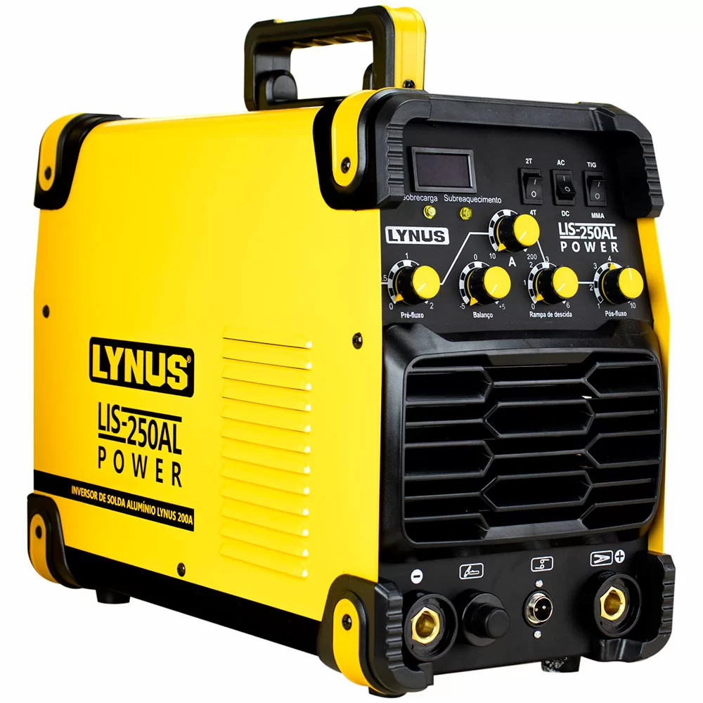 Inversora AC/DC LIS250AL Alumínio 220V Lynus