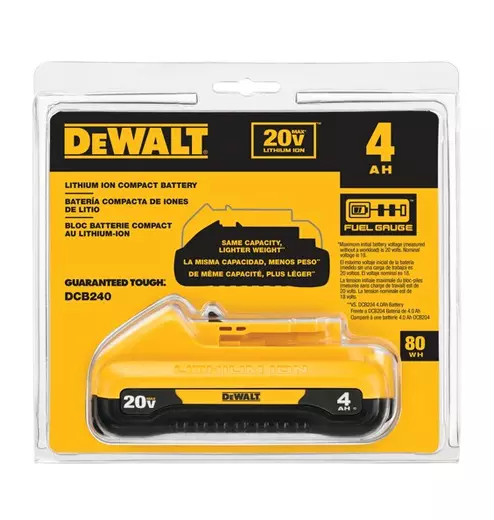 Bateria 4.0ah 20v Max Xr Compact DCB240 Dewalt