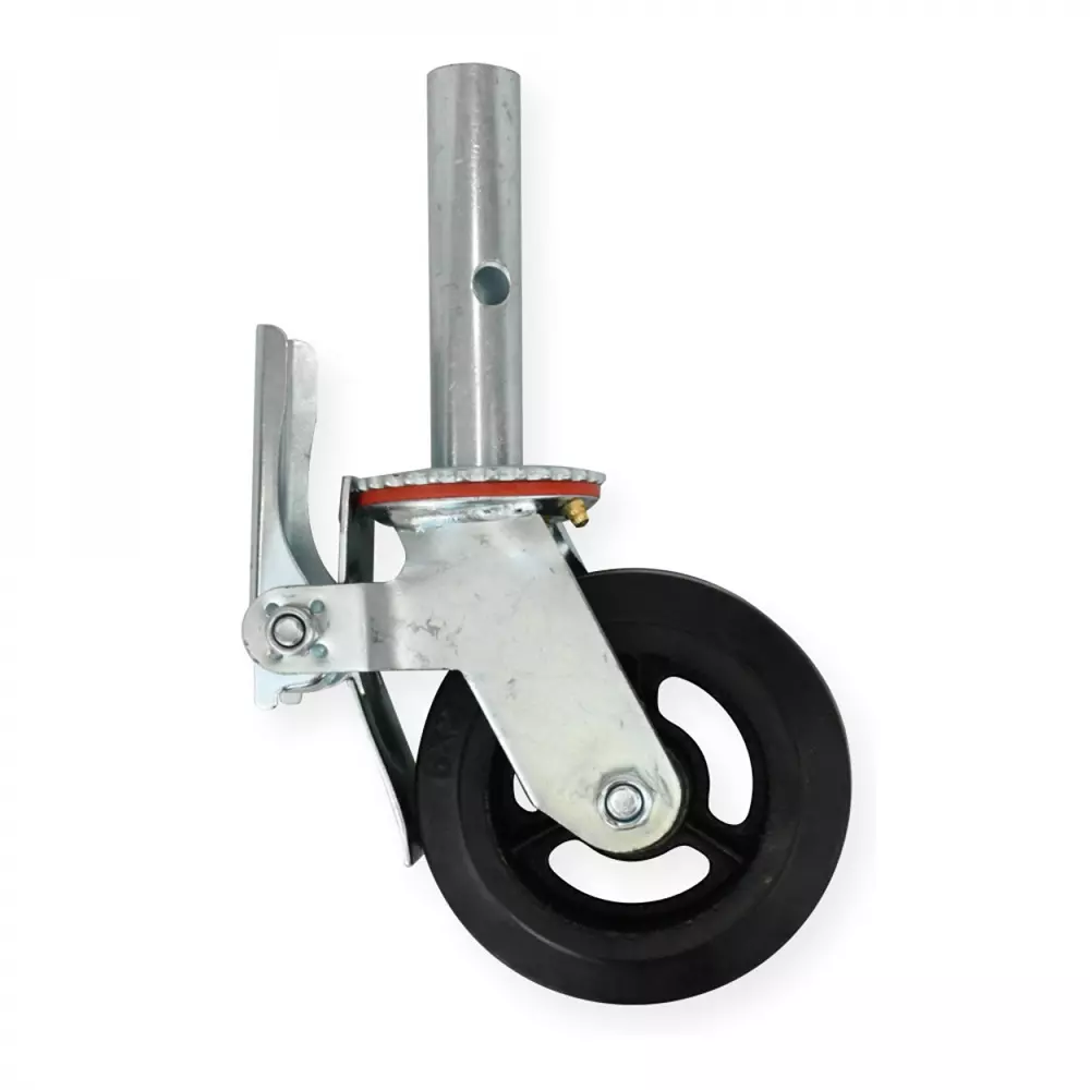 Rodiz. 6 Poleg. P/ Andaime Com Freio Mod. A09862-GRFT Ajax