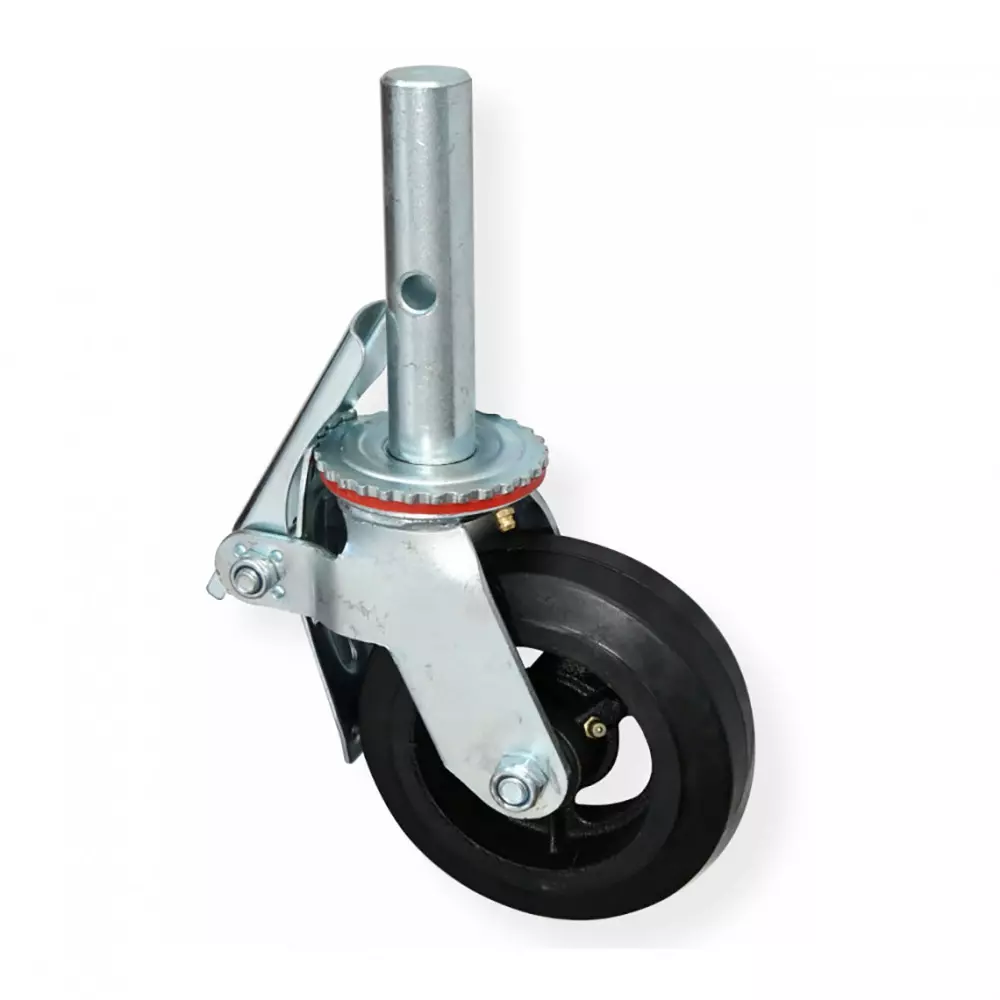 Rodiz. 6 Poleg. P/ Andaime Com Freio Mod. A09862-GRFT Ajax