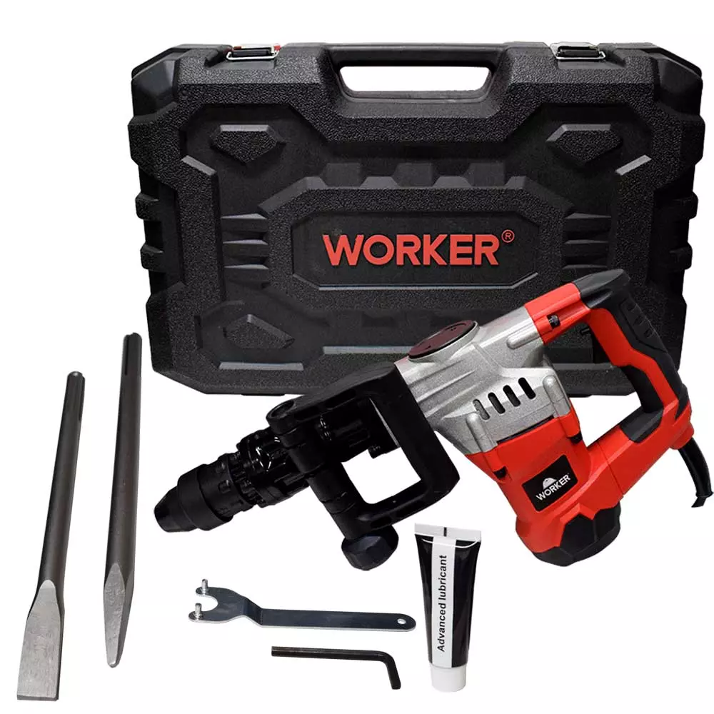 Martelo Demolidor Rompedor 1300w 220v Worker