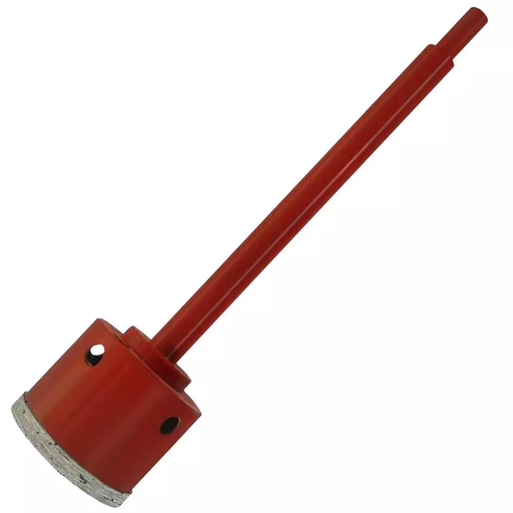 Serra Copo Diamantada 053mm Com Haste Rocast