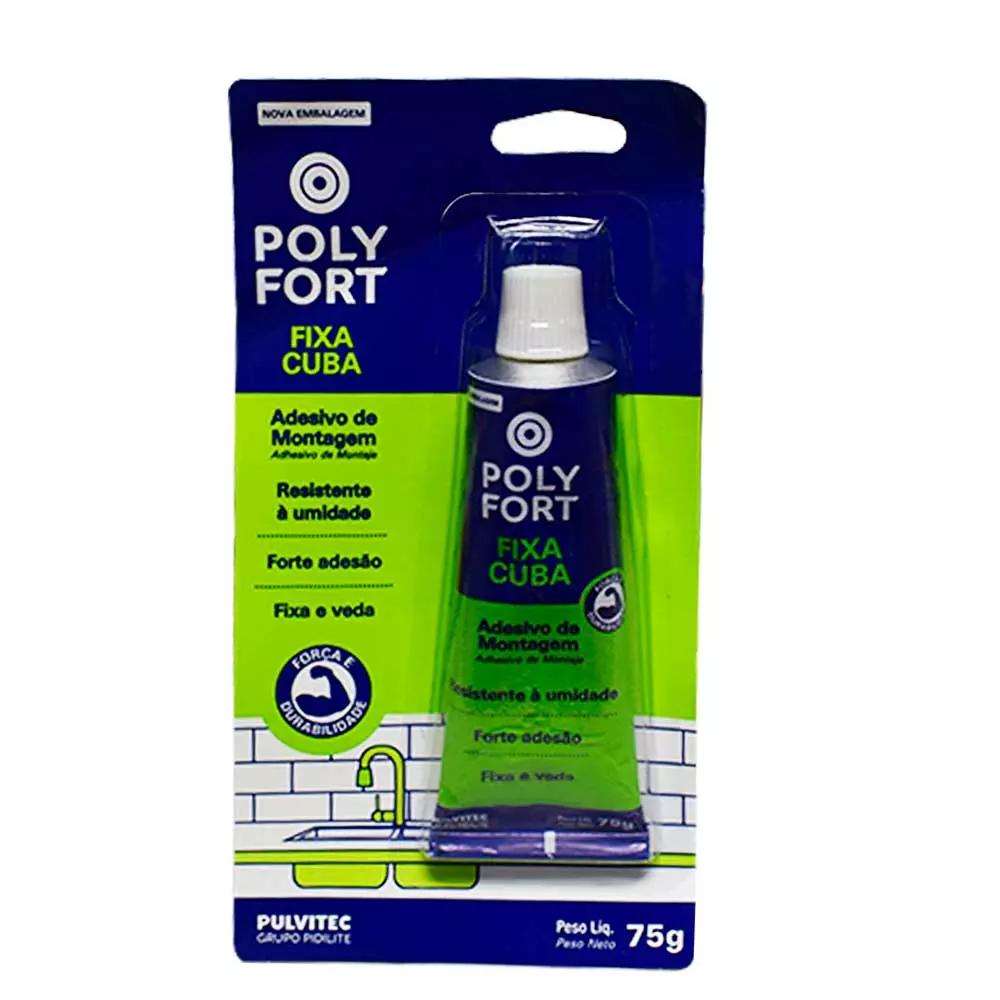 Adesivo Fixa Cuba 75gr Pulvitec