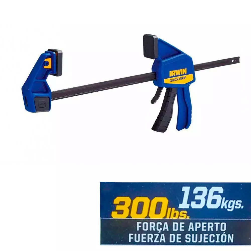 Grampo Rápido Quick Grip 36 Pol 91cm Medium Duty IRWIN