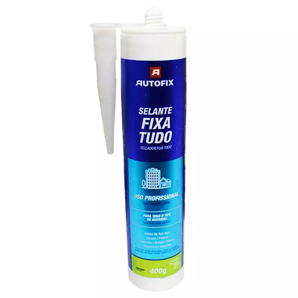 Selante Fixa Tudo Branco Tubo 400g Autofix