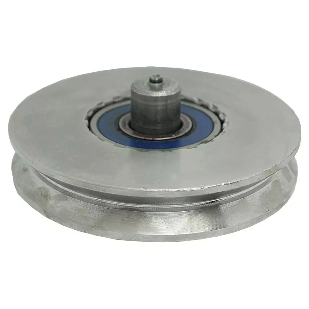 Roldana 100mm Com Eixo