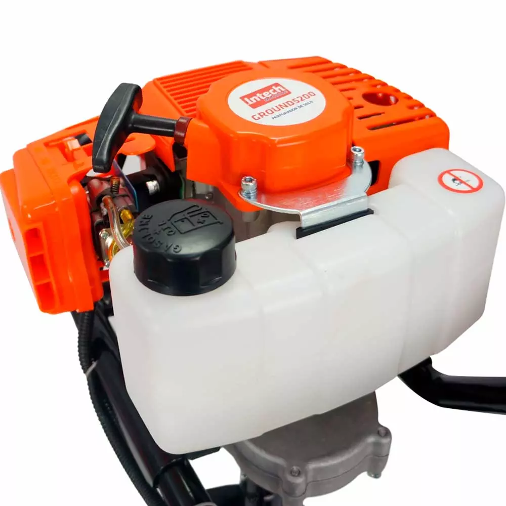 Perfurador de Solo Gasolina 52cc c/Broca GROUND5200 Intech 