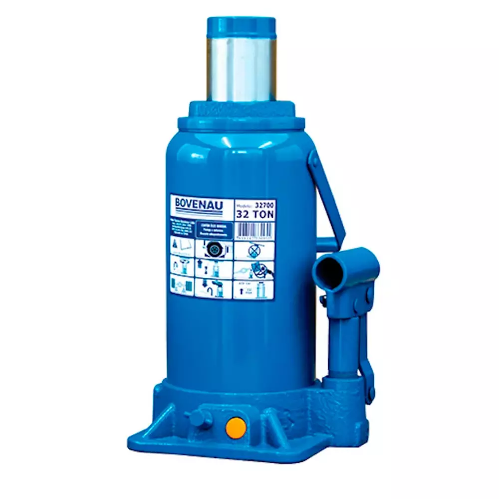 Macaco Hidráulico 32 Toneladas Tipo Garrafa Bovenau