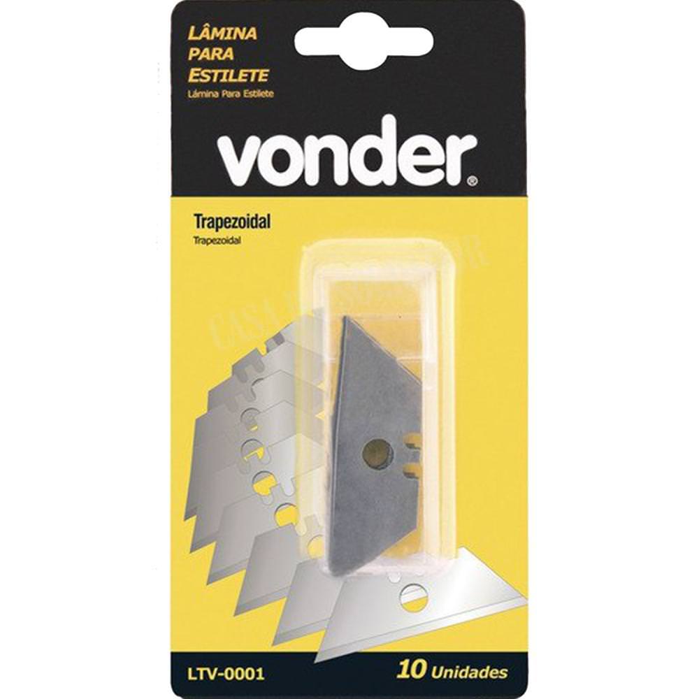 Lâmina Trapezoidal para Estilete - Vonder