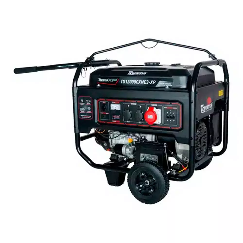 Gerador a Gasolina TG12000CXNE3 Trifasi 380v 13KVA Toyama 