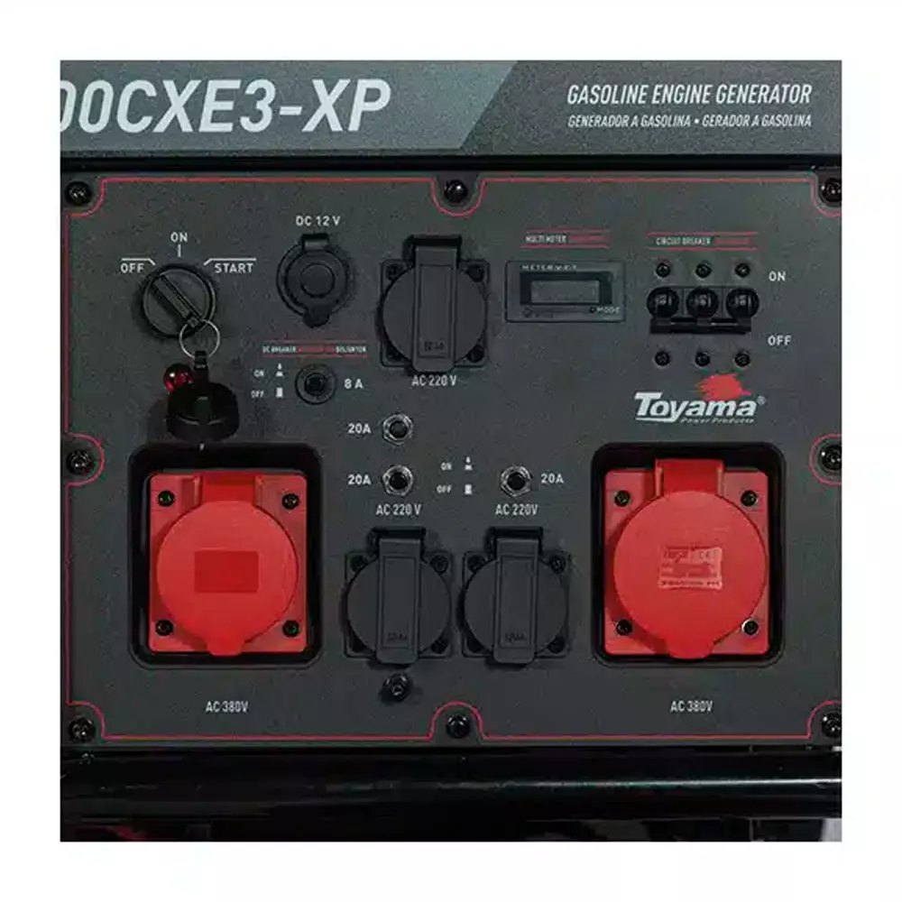 Gerador de Energia 15Kva Tri Gasolina TG15000CXE3-XP Toyama 