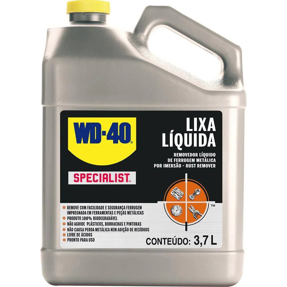 Lixa Líquida 3,7L WD40