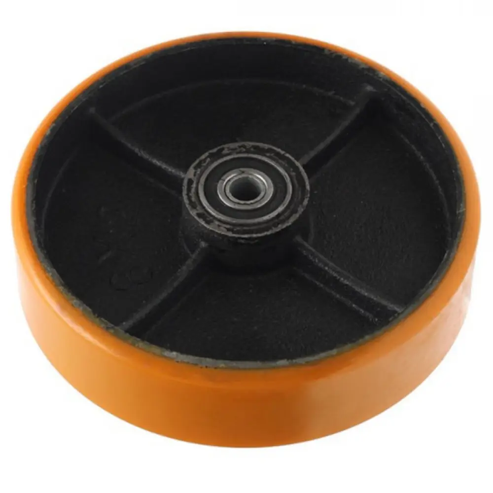 Roda Poliuretano Moldado 82 PU 8 pol Ajax