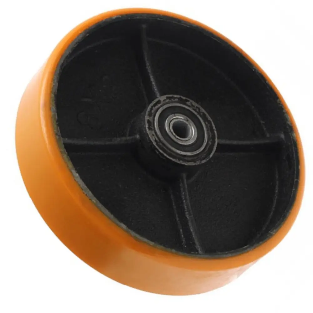 Roda Poliuretano Moldado 82 PU 8 pol Ajax