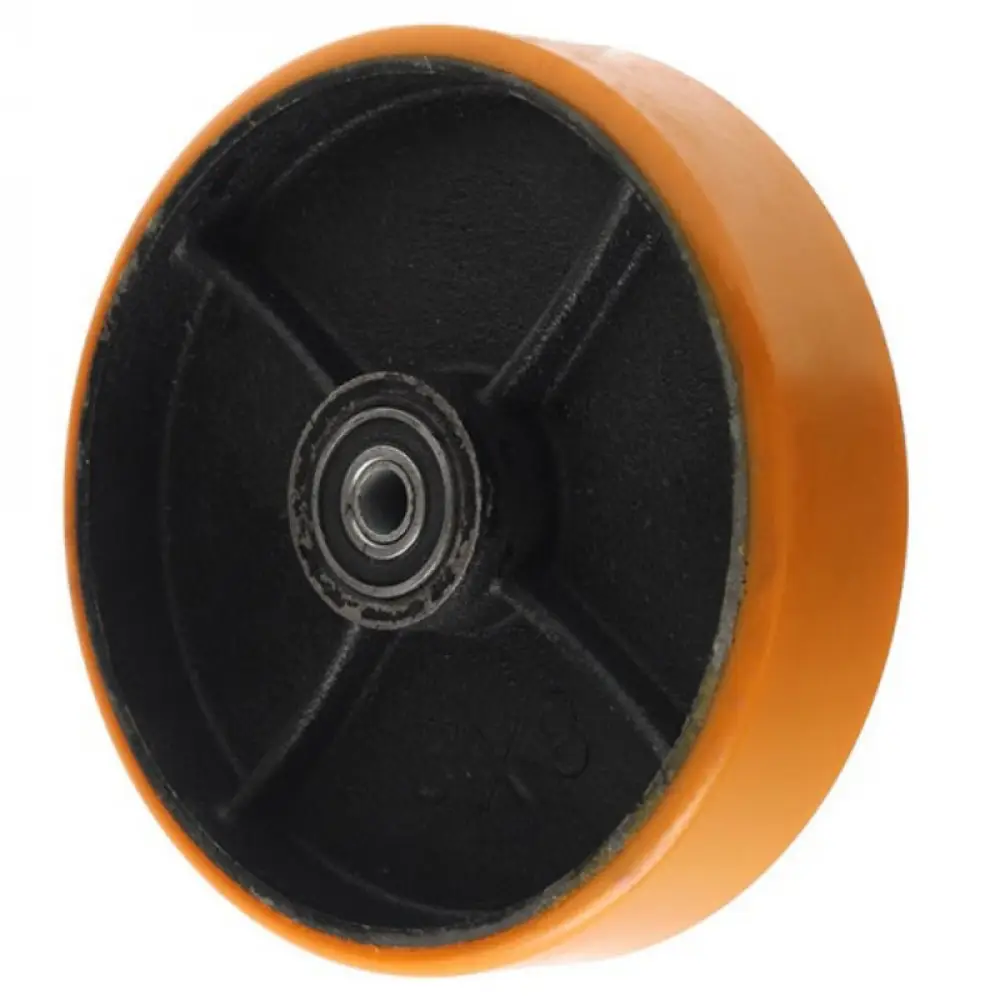 Roda Poliuretano Moldado 82 PU 8 pol Ajax