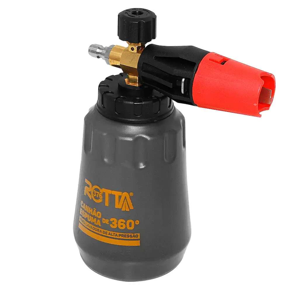 Canhão Shampoozeira 360 Graus Snow Foam Rotta