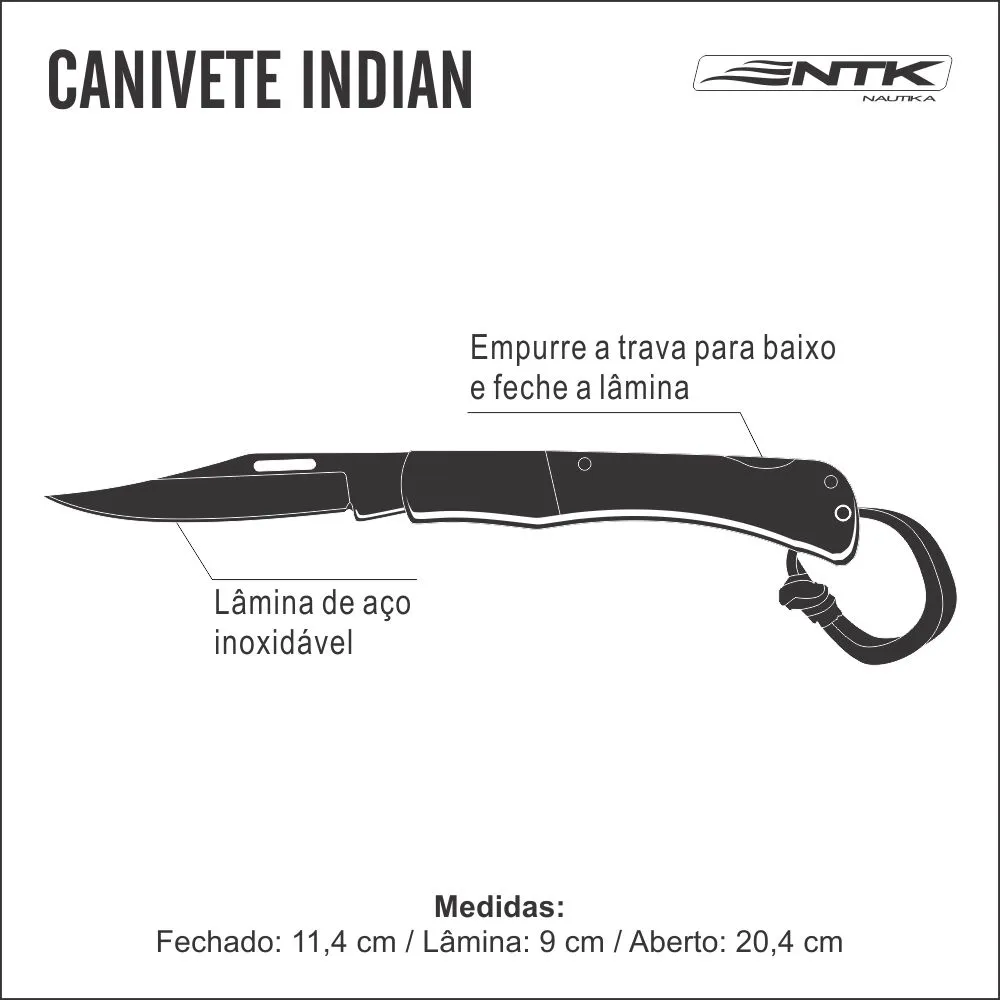 Canivete Indian Ntk