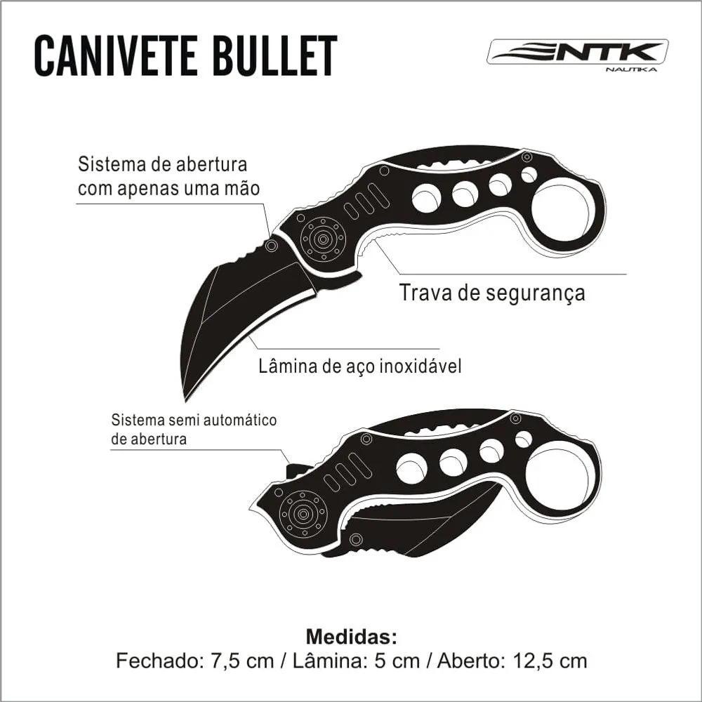 Canivete Bullet Ntk
