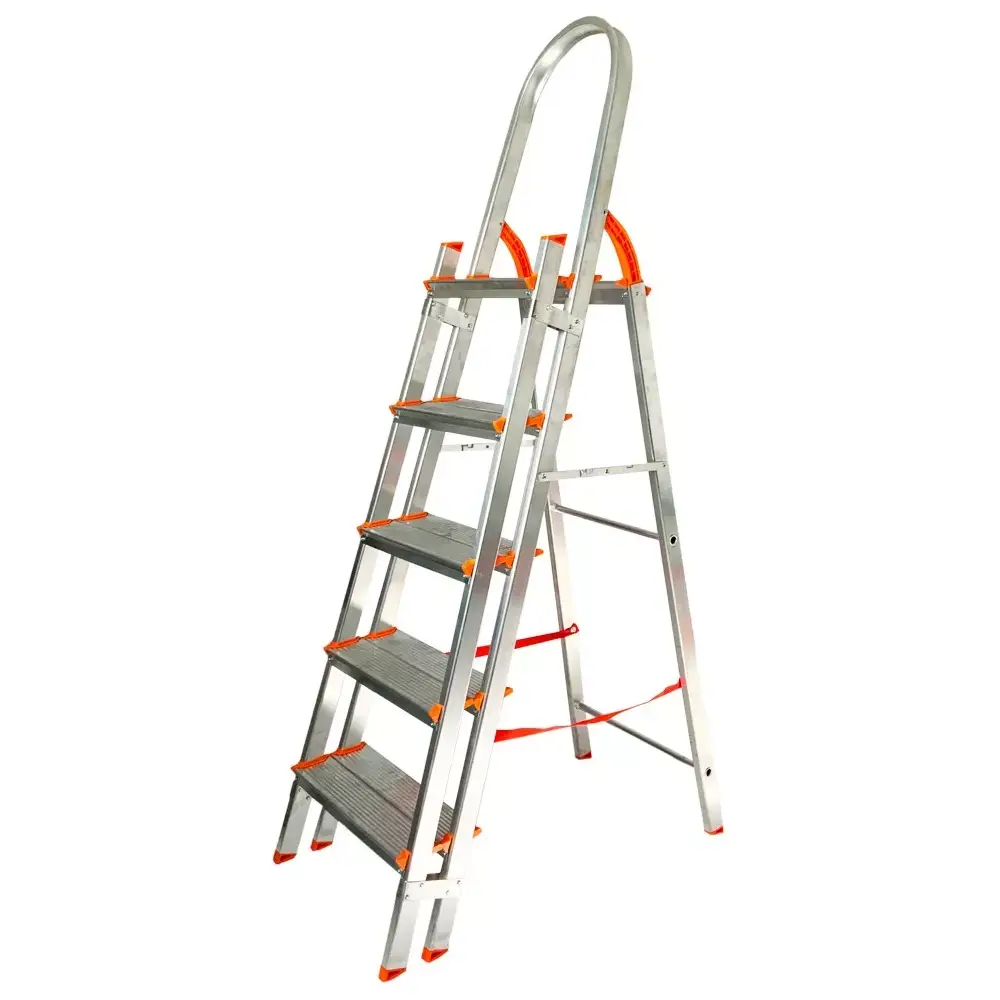 Escada De Alumínio Multiuso Dupla 5 Degraus Emd005 Agata