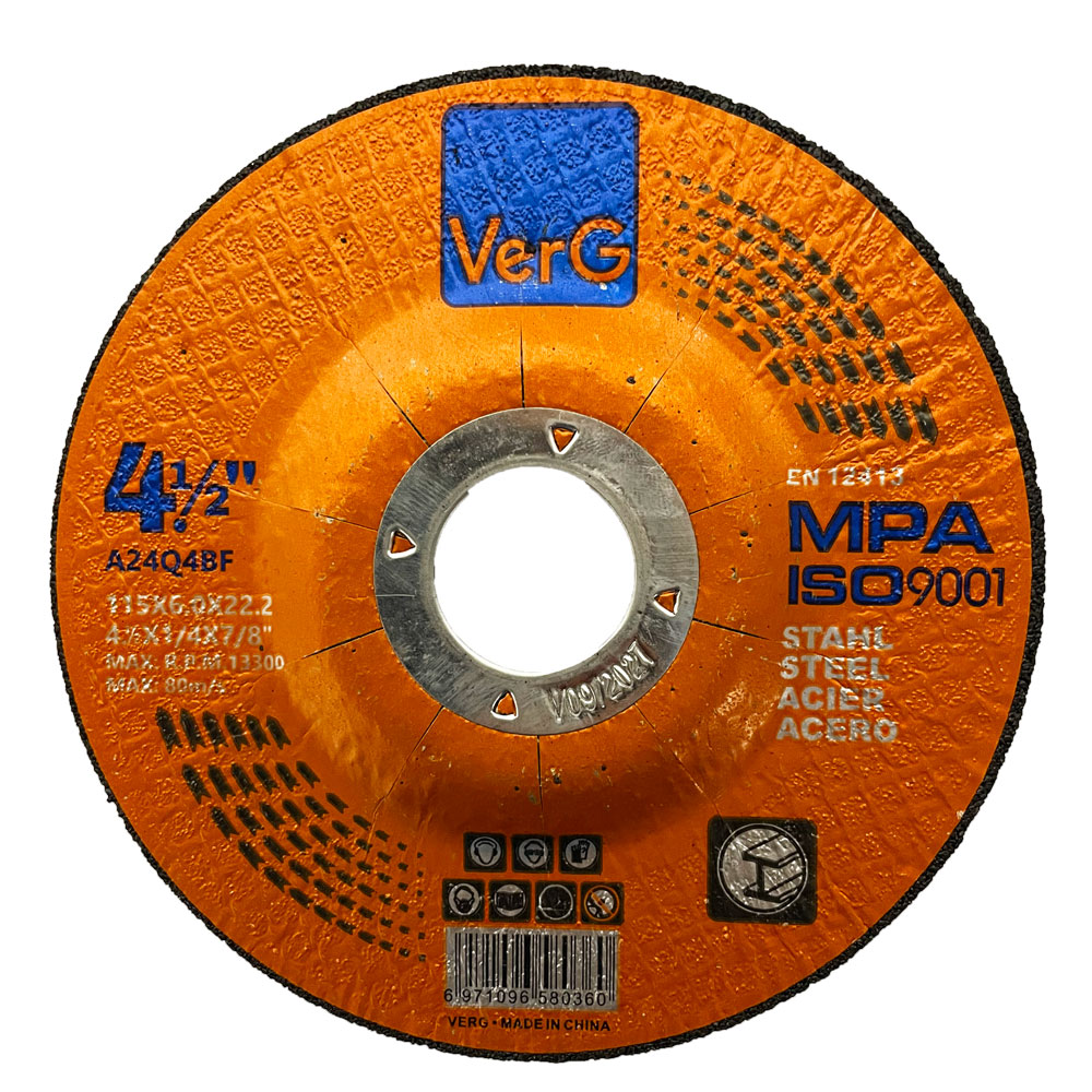 Disco Verg Desbaste 115x6x22,22mm