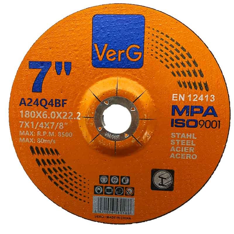 Disco Verg Desbaste 180x6x22,22mm