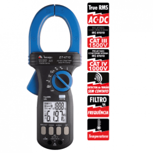 Alicate Amperimetro P/ Painel Solar Et-4710