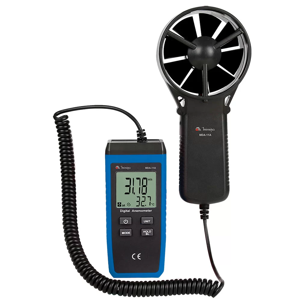 Anemômetro Digital MDA-11A Minipa