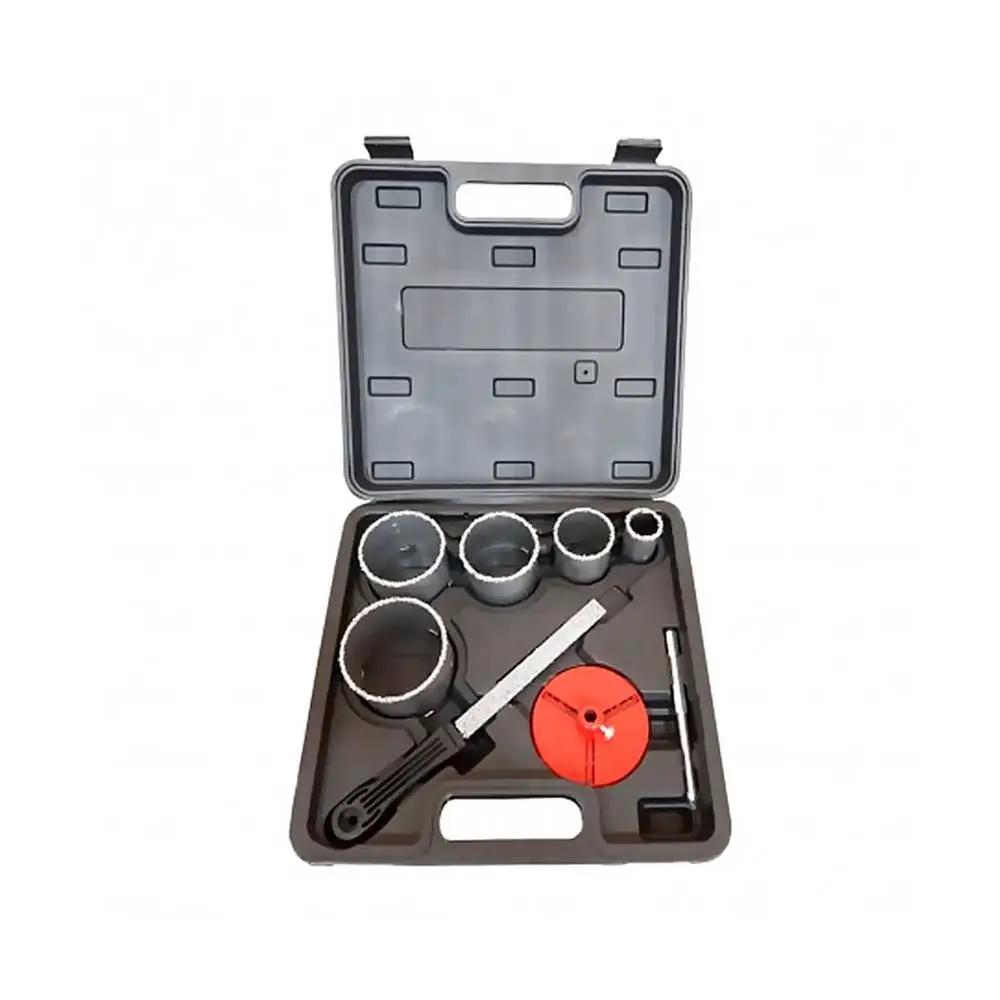 Jogo De Serra Copo Diamantada 5pcs 33 - 83 Mm Mtx