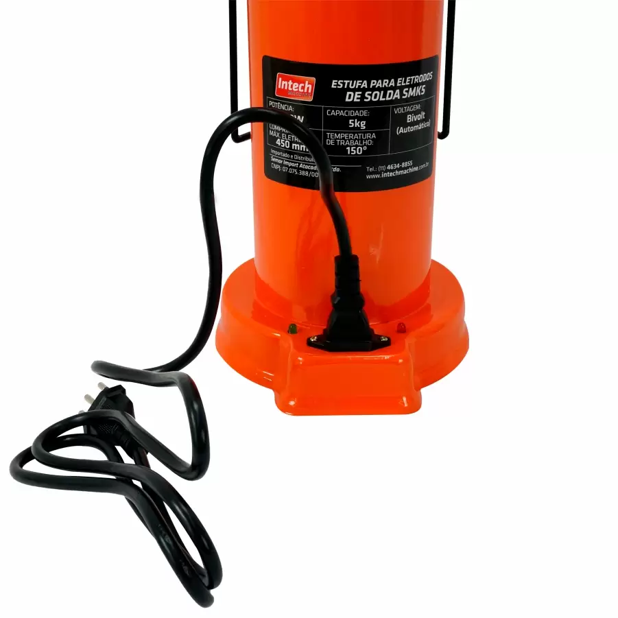 Estufa Para Eletrodos Solda Smk5-Bivolt Intech