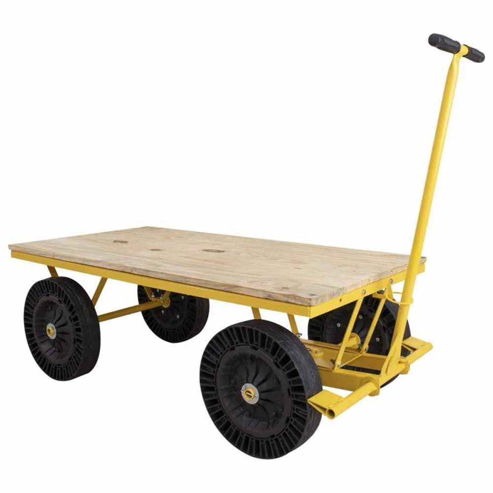 Carrinho Lynus Plataforma 300kg Madeira Mp 300