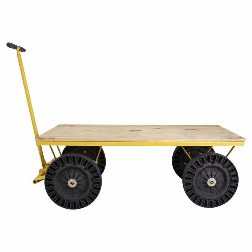 Carrinho Lynus Plataforma 300kg Madeira Mp 300