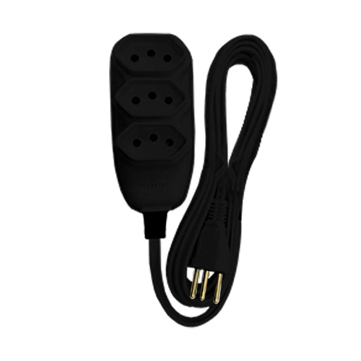 Extensão Cordão Paral 05m 10a 250v Pt Ilumi