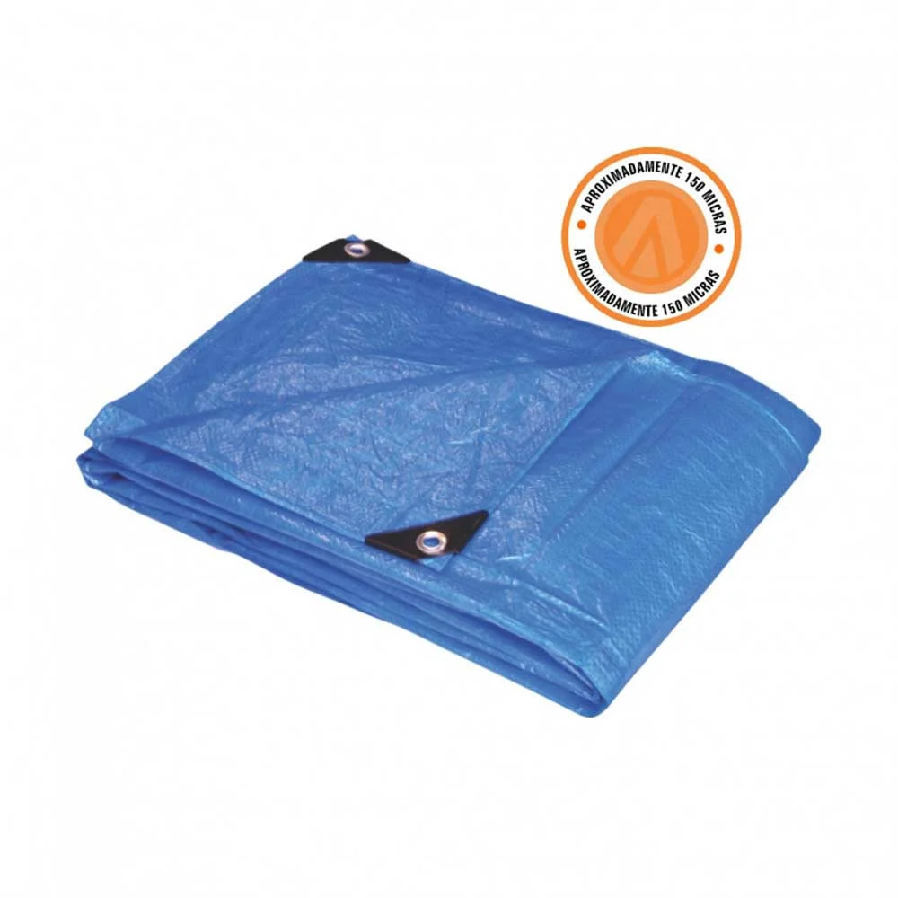 Lona Polietileno Azul 8x5m 100 Micras Ajax