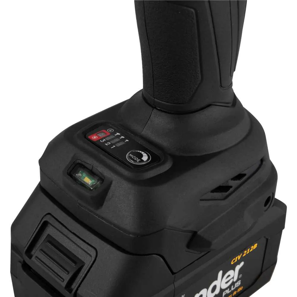 Chave Impacto 1/2 Bateria 20v CIV212b Bivolt Vonder
