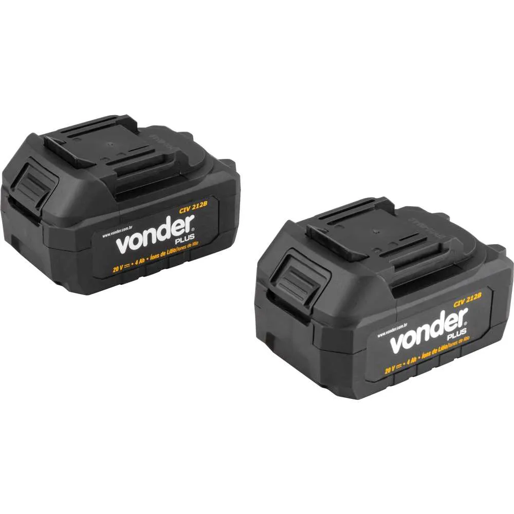Chave Impacto 1/2 Bateria 20v CIV212b Bivolt Vonder