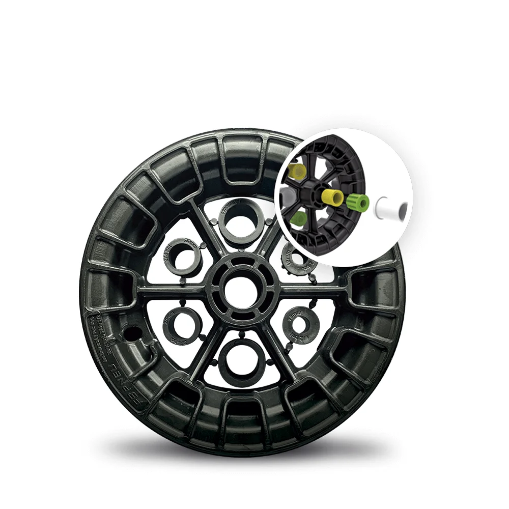 Aro Flex Border Universal Para Carrinho De Mão Pneu 400800 