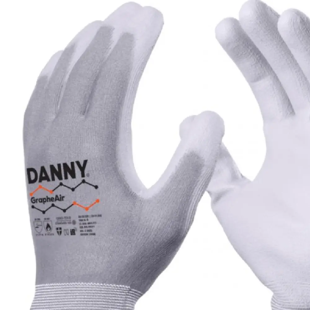 Luva GrapheAir Cinza tamanho XP Danny