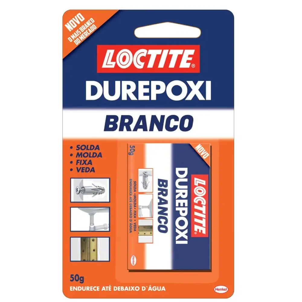 Durepóxi Branco 50g Loctite