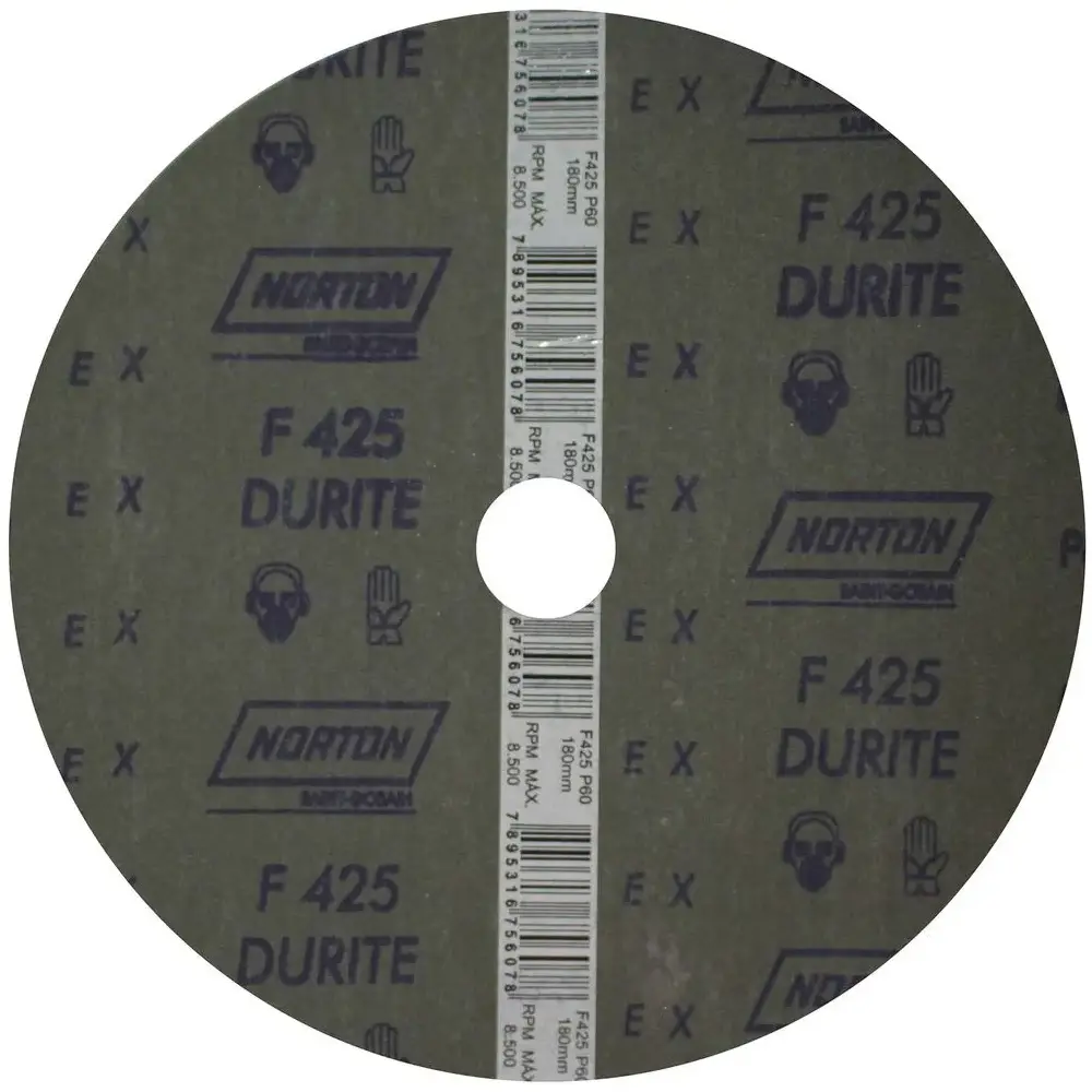 Disco Lixa Marmore Durite F425 180mm Grão 60 Norton
