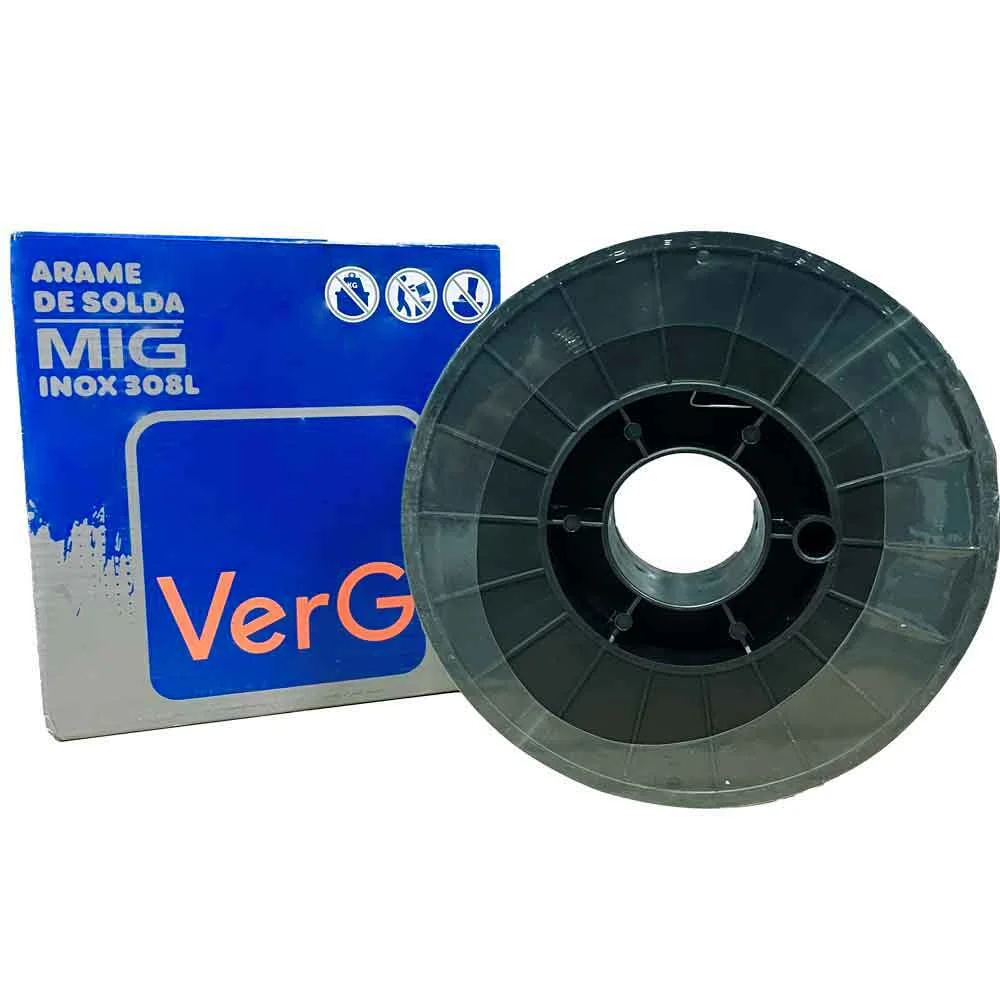 Arame Mig Inox 0,80mm ER308L 15kg Verg